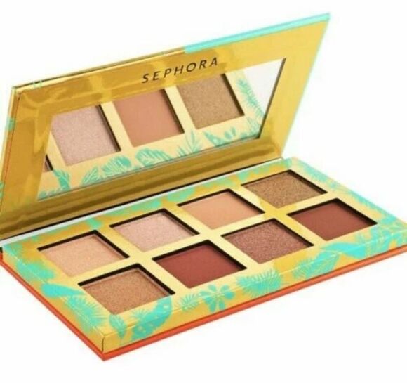 Sephora Animal Eyes Holiday Eyeshadow Palette 8 Shades Shimmer Matte - Picture 4 of 5